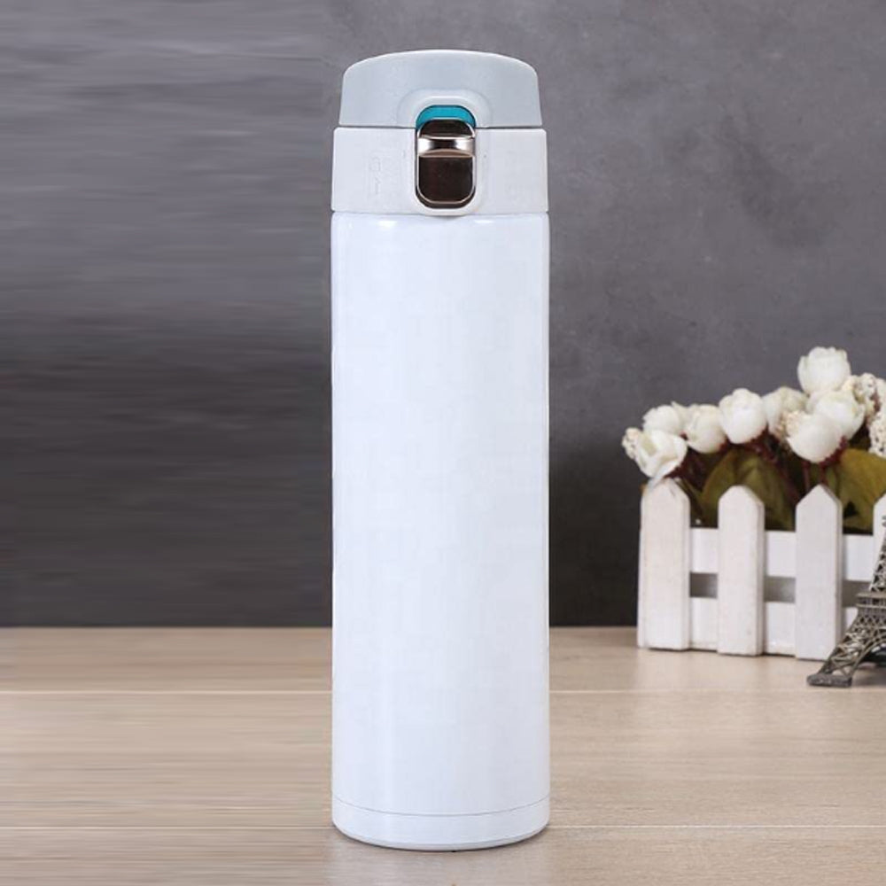 UN-122-White SS Sports Bottle